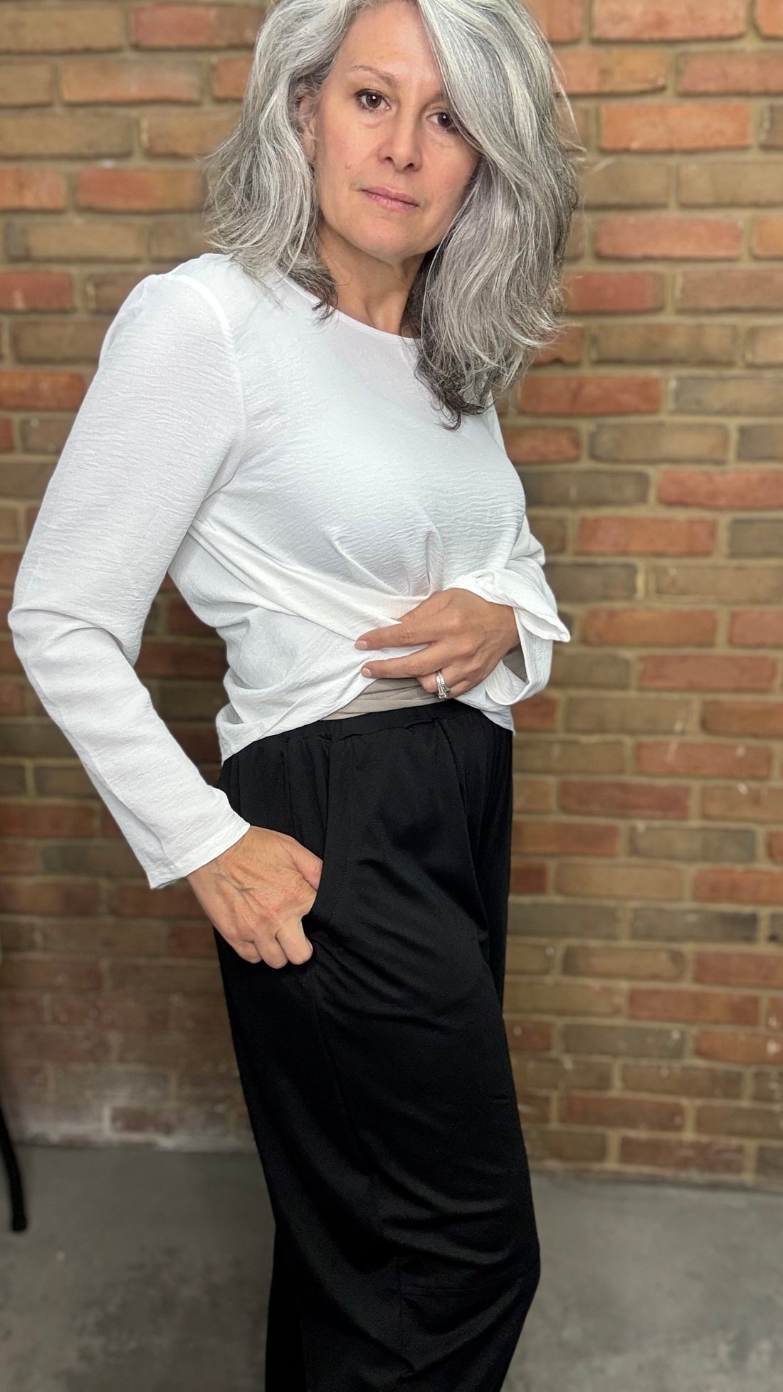 Straight Leg Pocket Pant