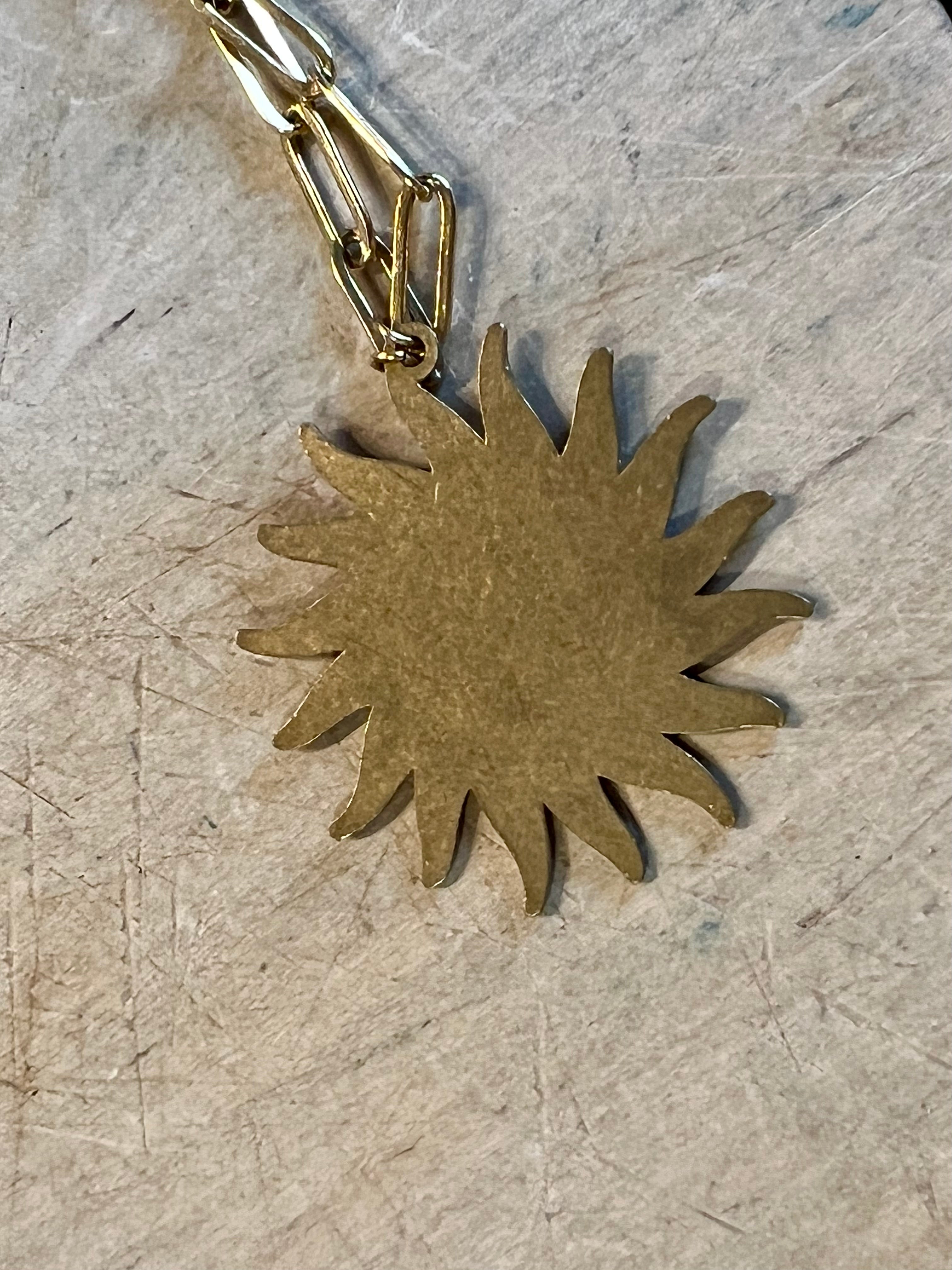 Walk on Sun Necklace