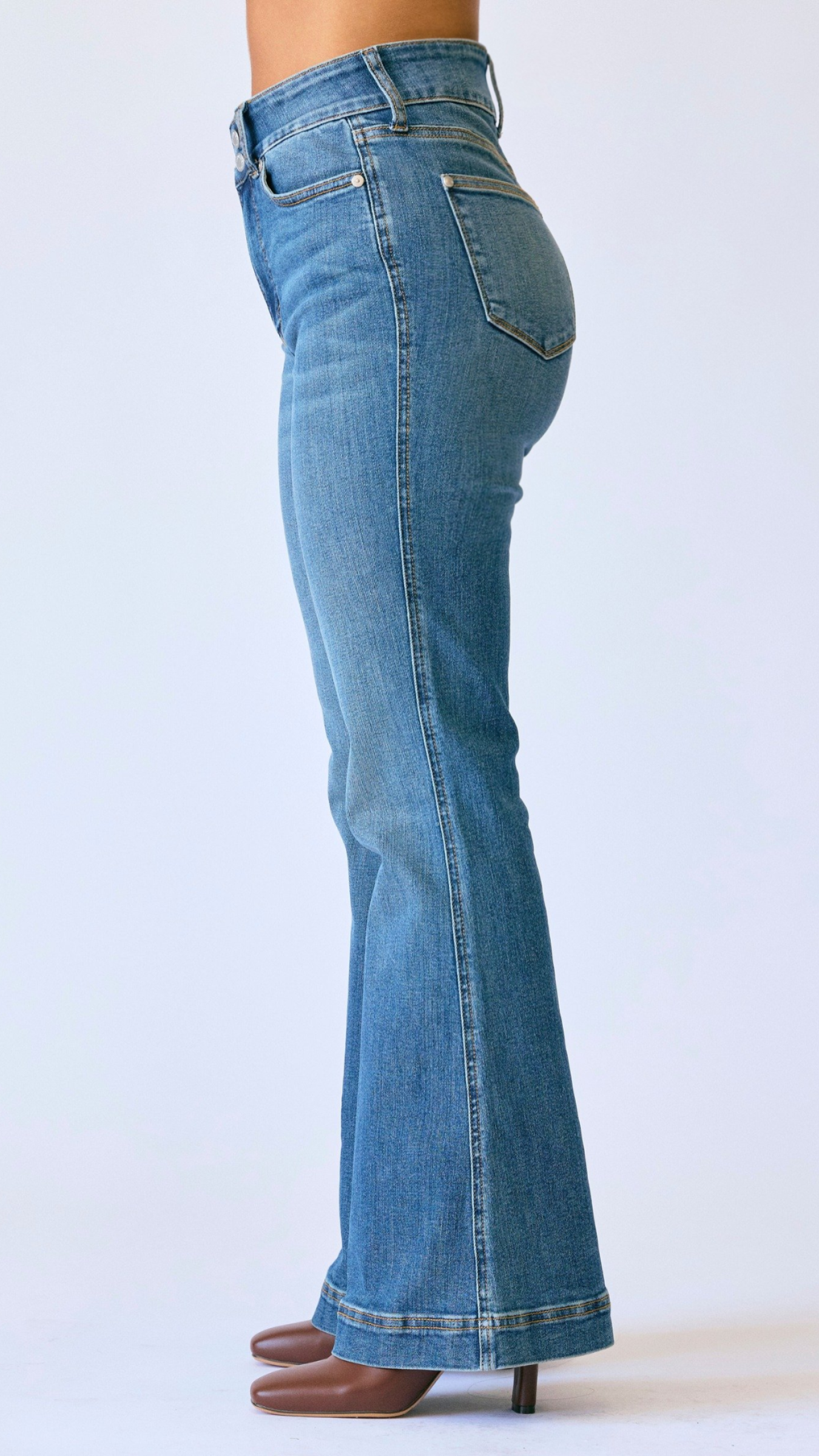 Judy Blue Flare Denim Petite Length