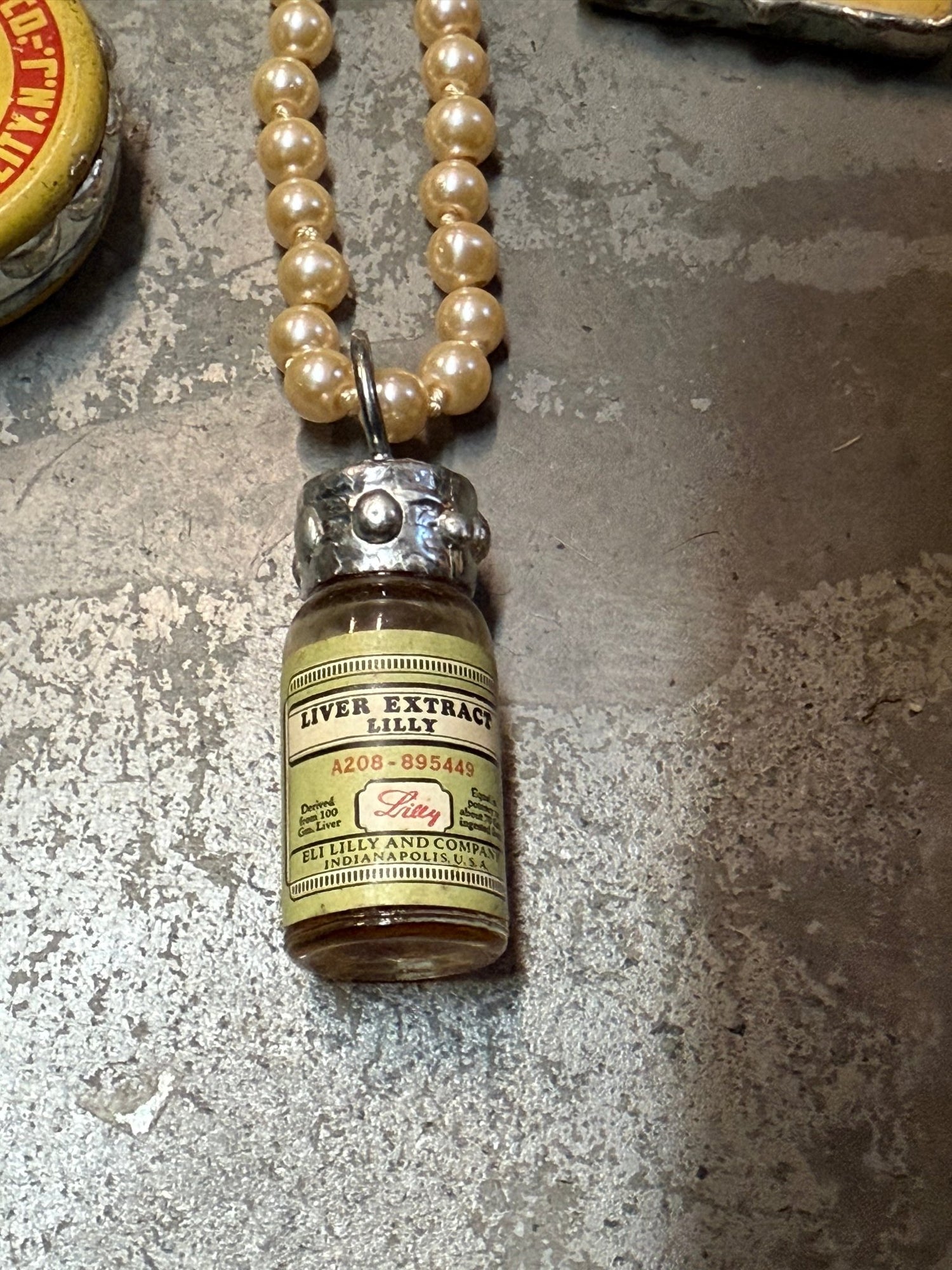 Vintage Drugstore Necklace - Vintage Vault Boutique