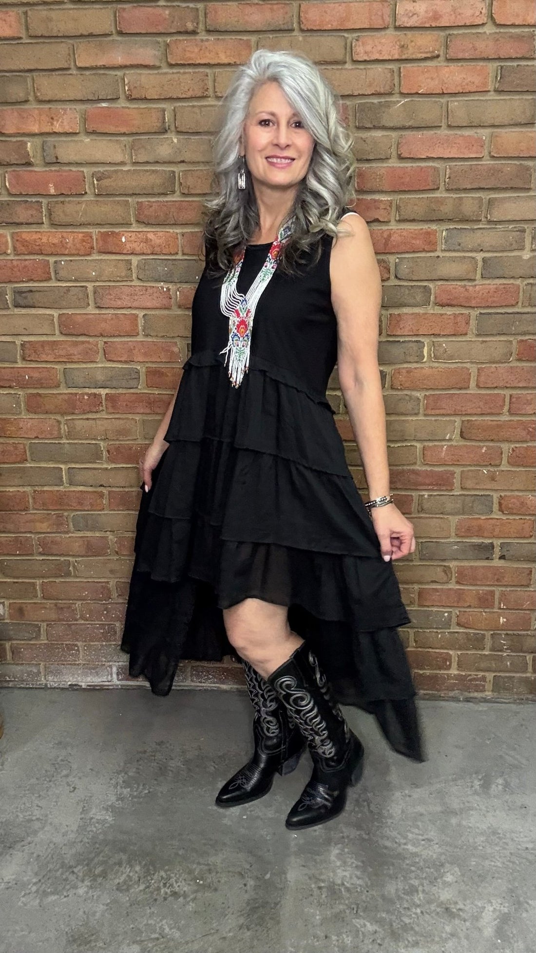 Rio Dress in Black - Vintage Vault Boutique