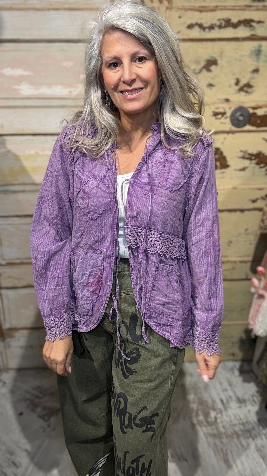 Purple Majesty Jacket - Vintage Vault Boutique