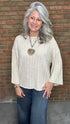 Loose Knit Natural Sweater - Vintage Vault Boutique
