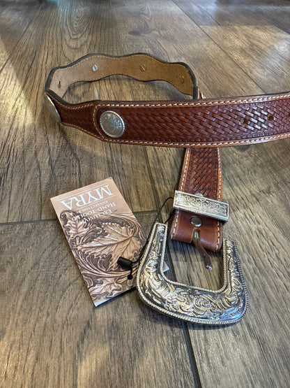Rustic Woods Tooled Belt
