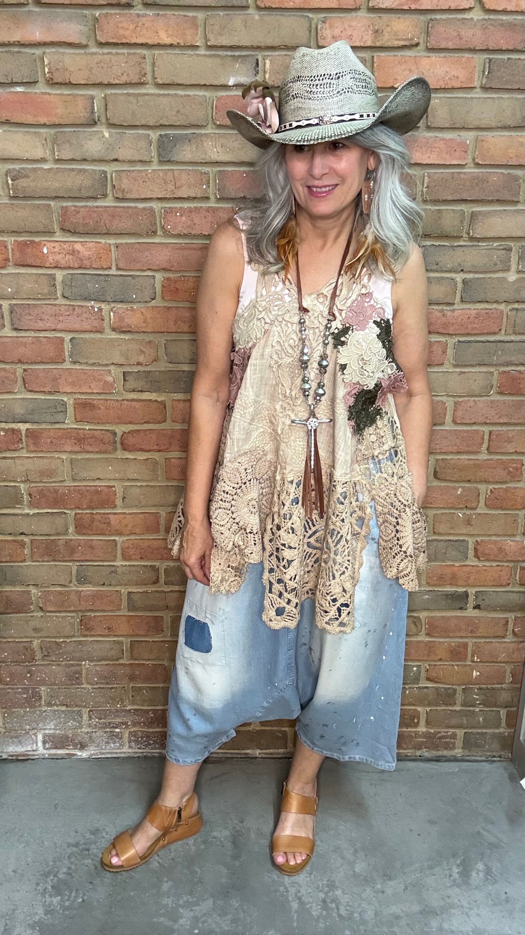Whispers of Lace Tank