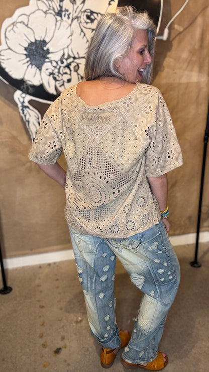 Patched Together Top