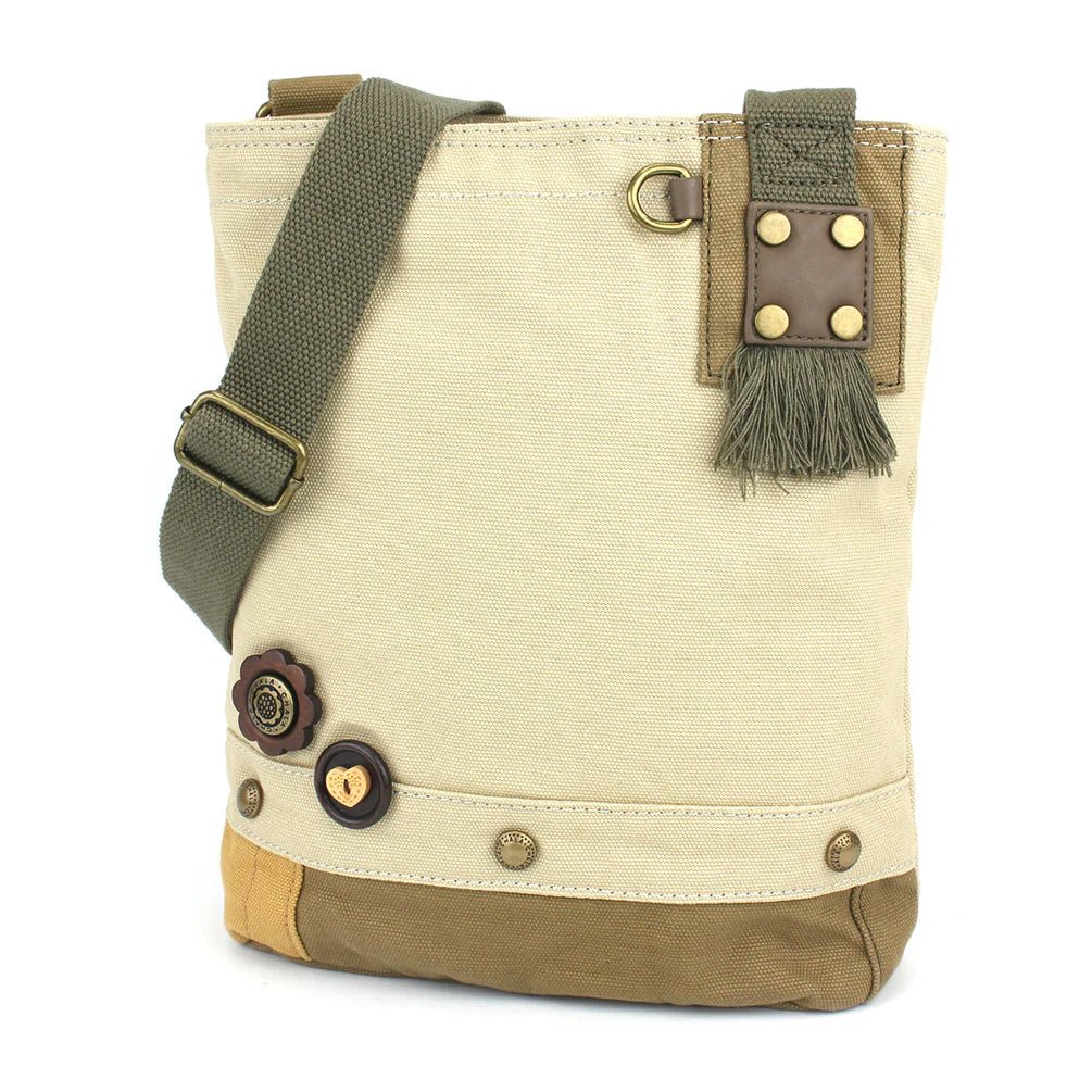 Patch Crossbody - Sand - Vintage Vault Boutique