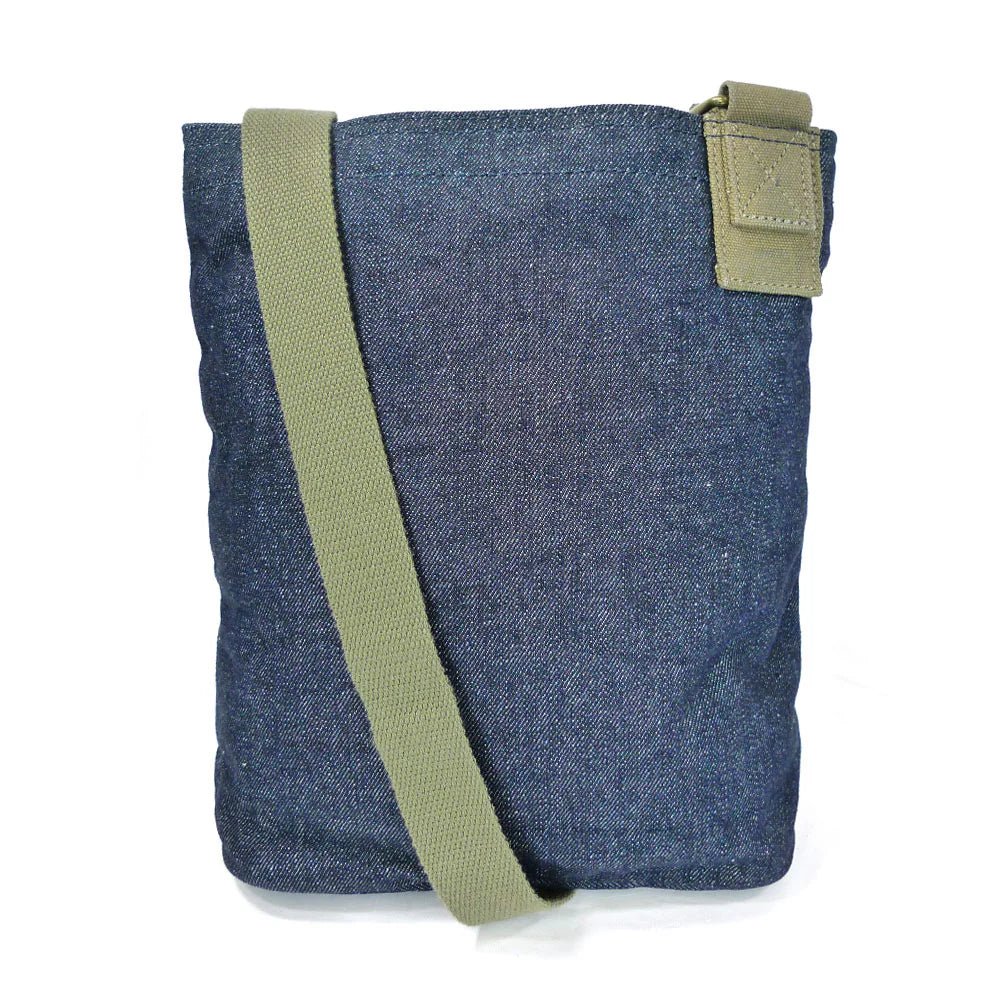Patch Crossbody - Denim - Vintage Vault Boutique