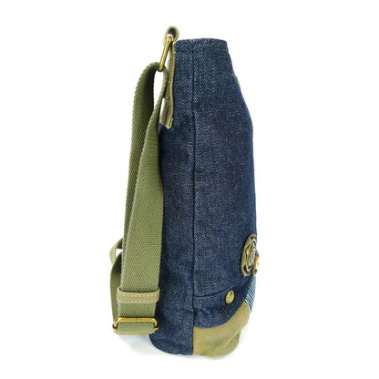 Patch Crossbody - Denim - Vintage Vault Boutique
