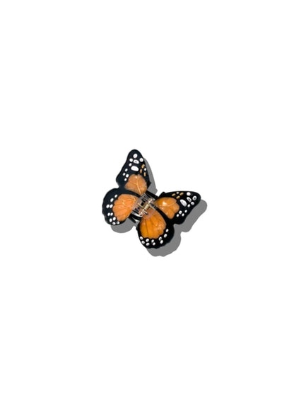 Hand Painted Mini Butterfly Claw Hair Clip