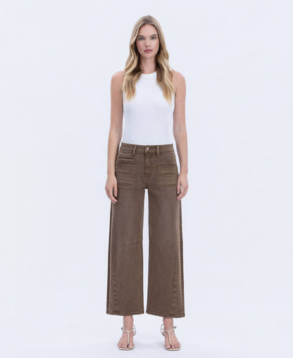 Welt Pocket Coffee Barrel Jean