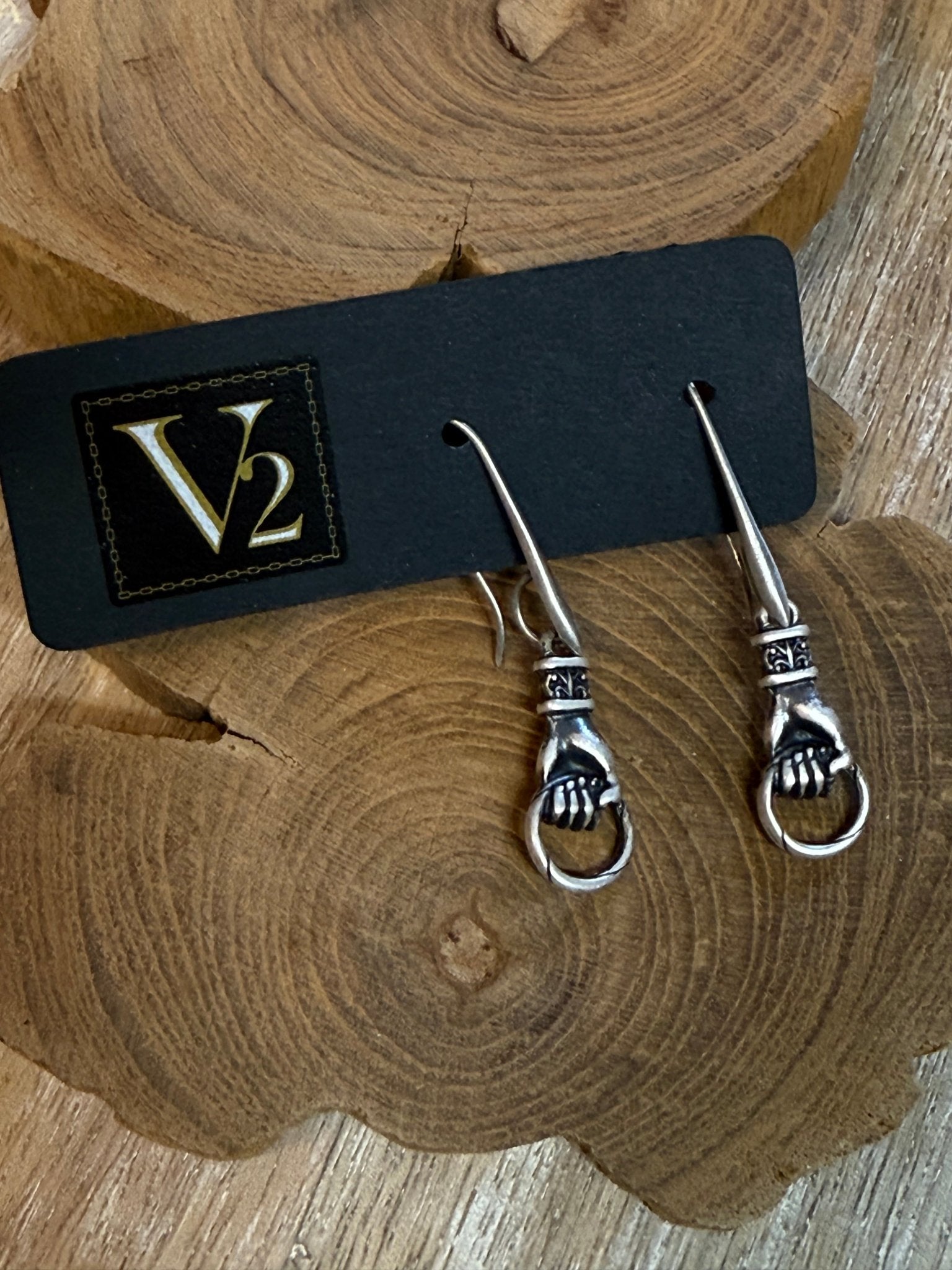 Hand Earring - Vintage Vault Boutique