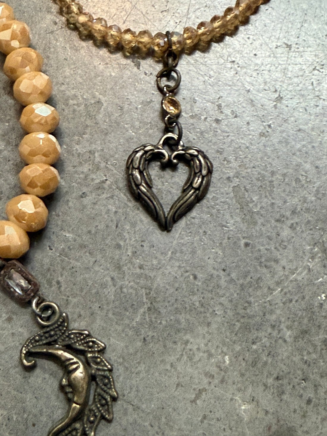 Peach Stretch Bracelet