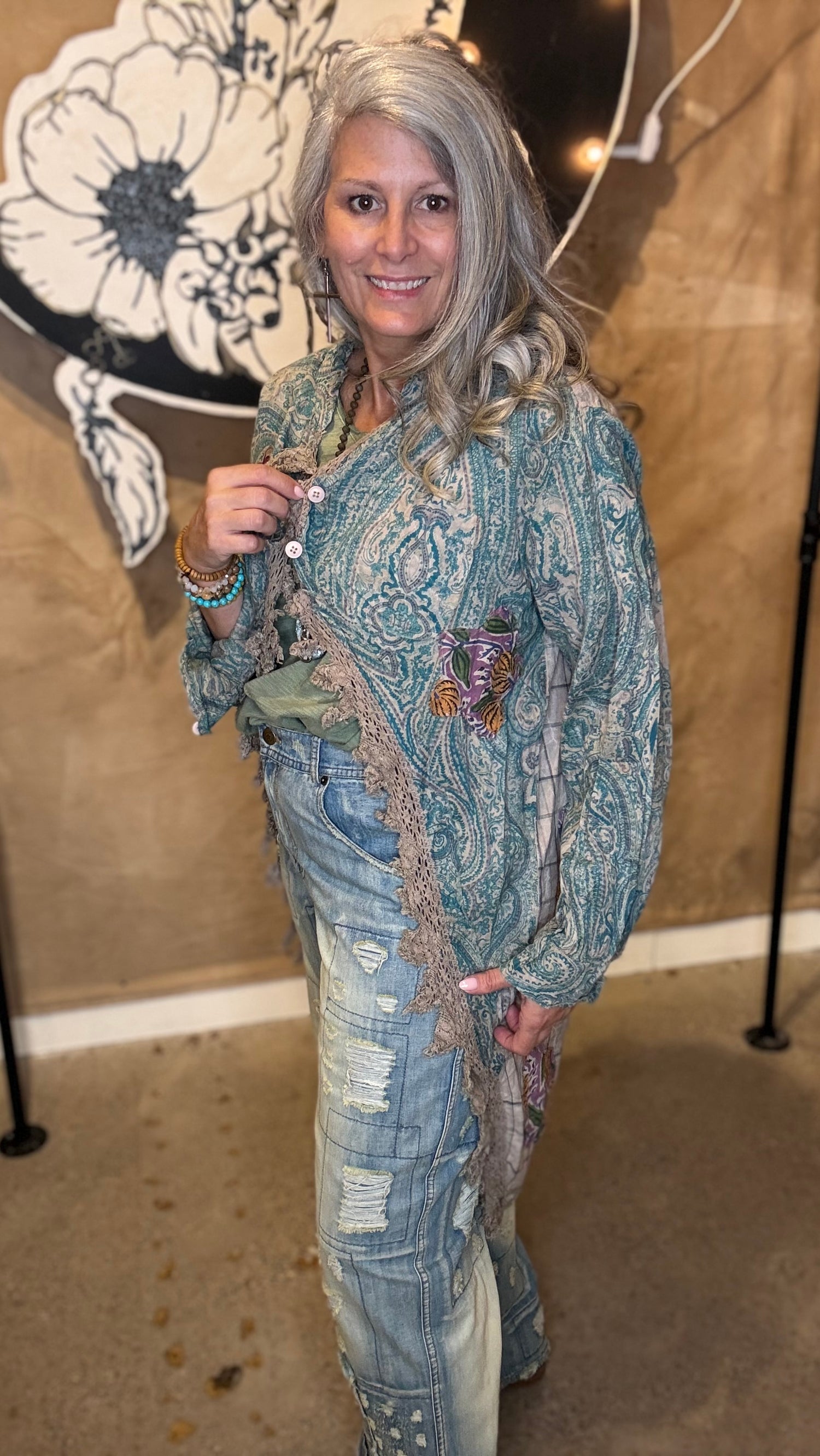 Moon Shade Jacket Paisley Dreams
