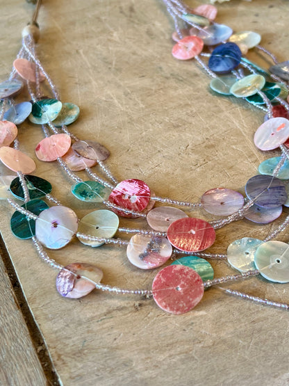 Shell &amp; Bead Necklace