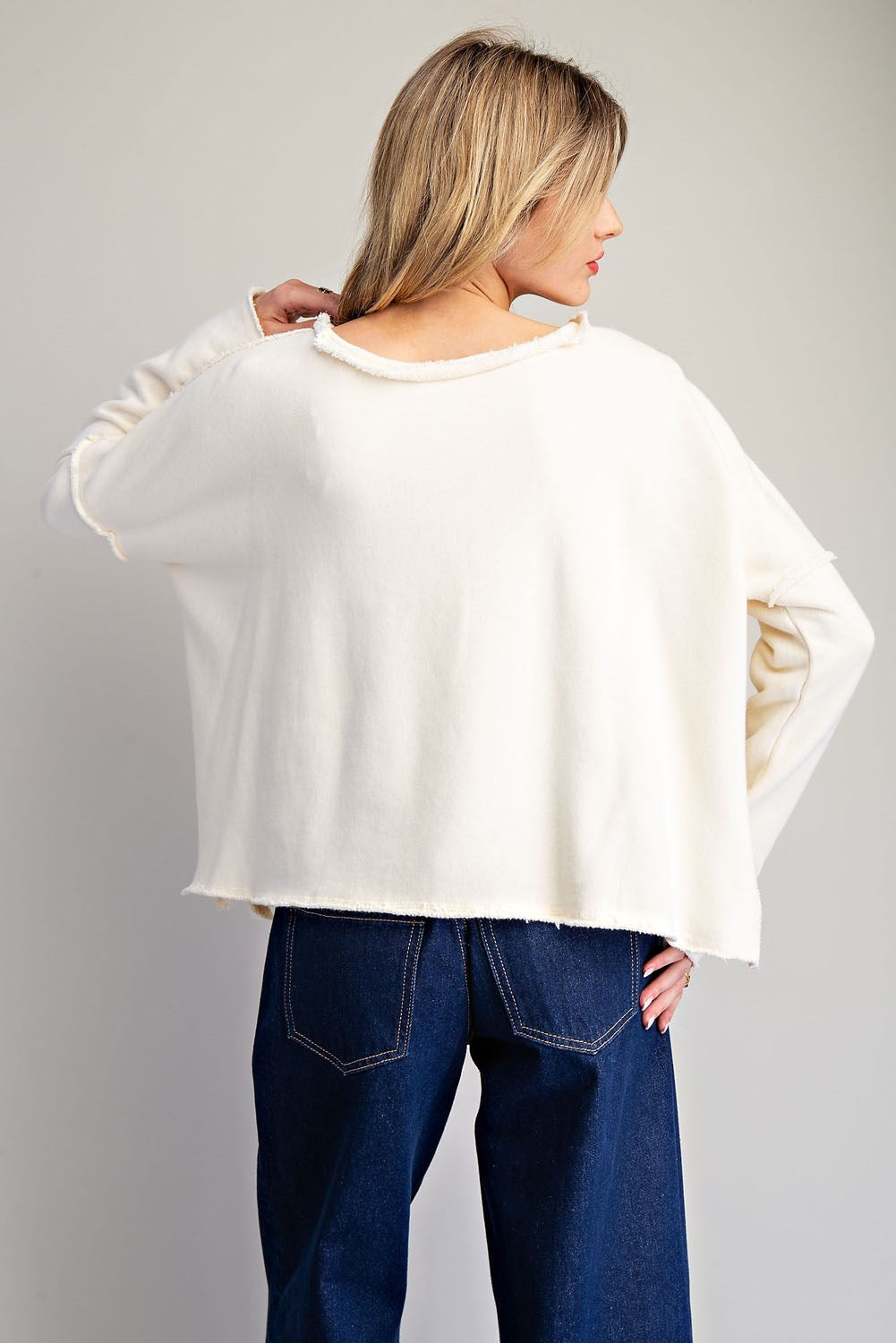 Lobster Applique Pull over Top