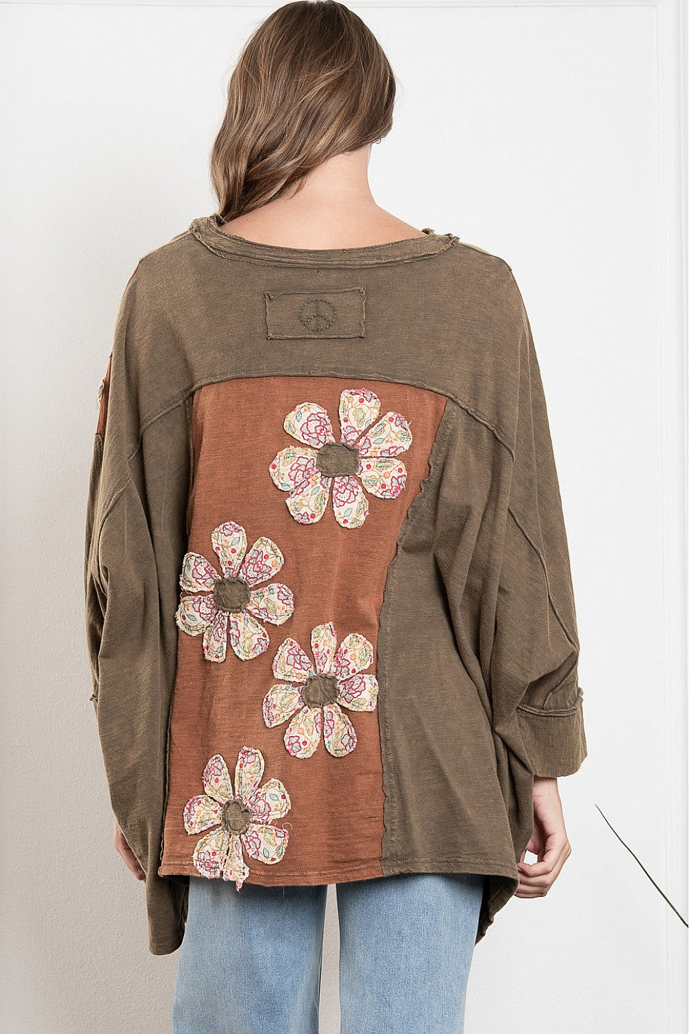 Flower Patch Jersey Top 