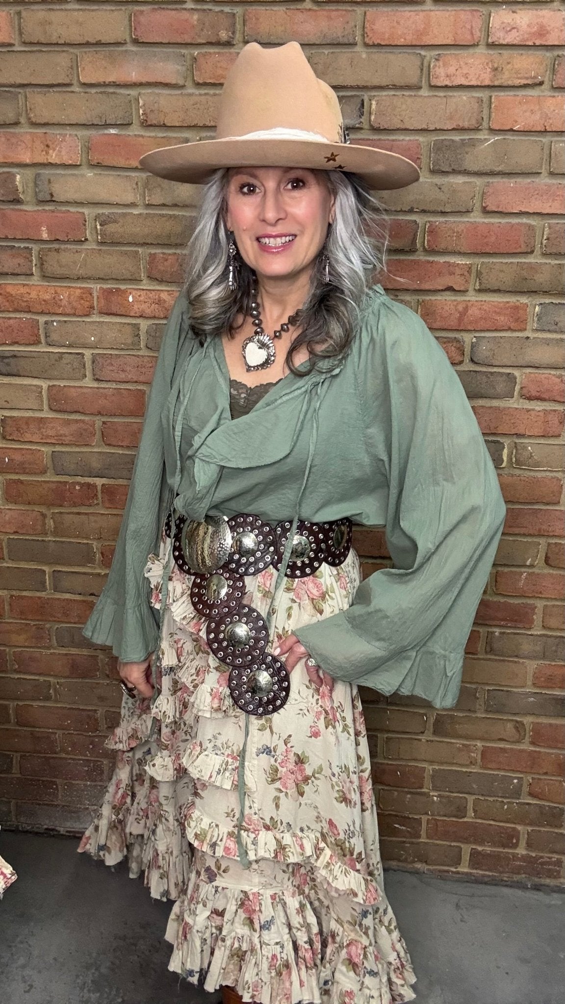 Gloria Cotton Blouse - Vintage Vault Boutique
