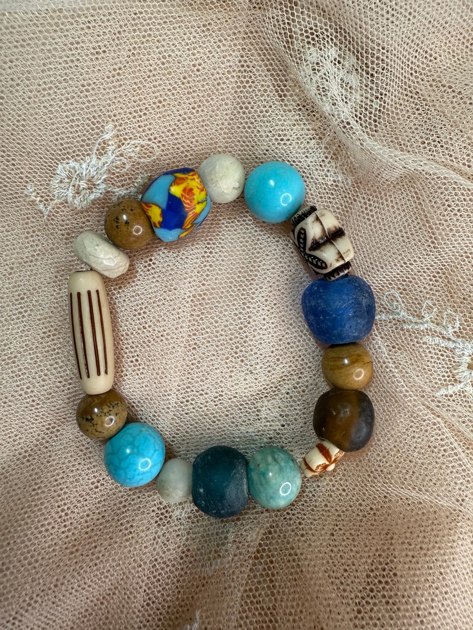 Mix Beaded Stretch Bracelets - Vintage Vault Boutique