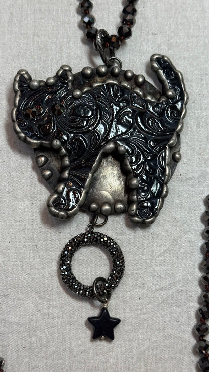 Black Cat Necklace