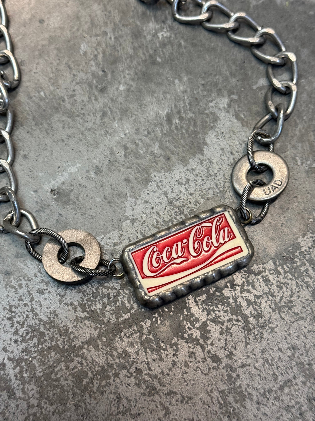 Coca-Cola/Domino Necklace
