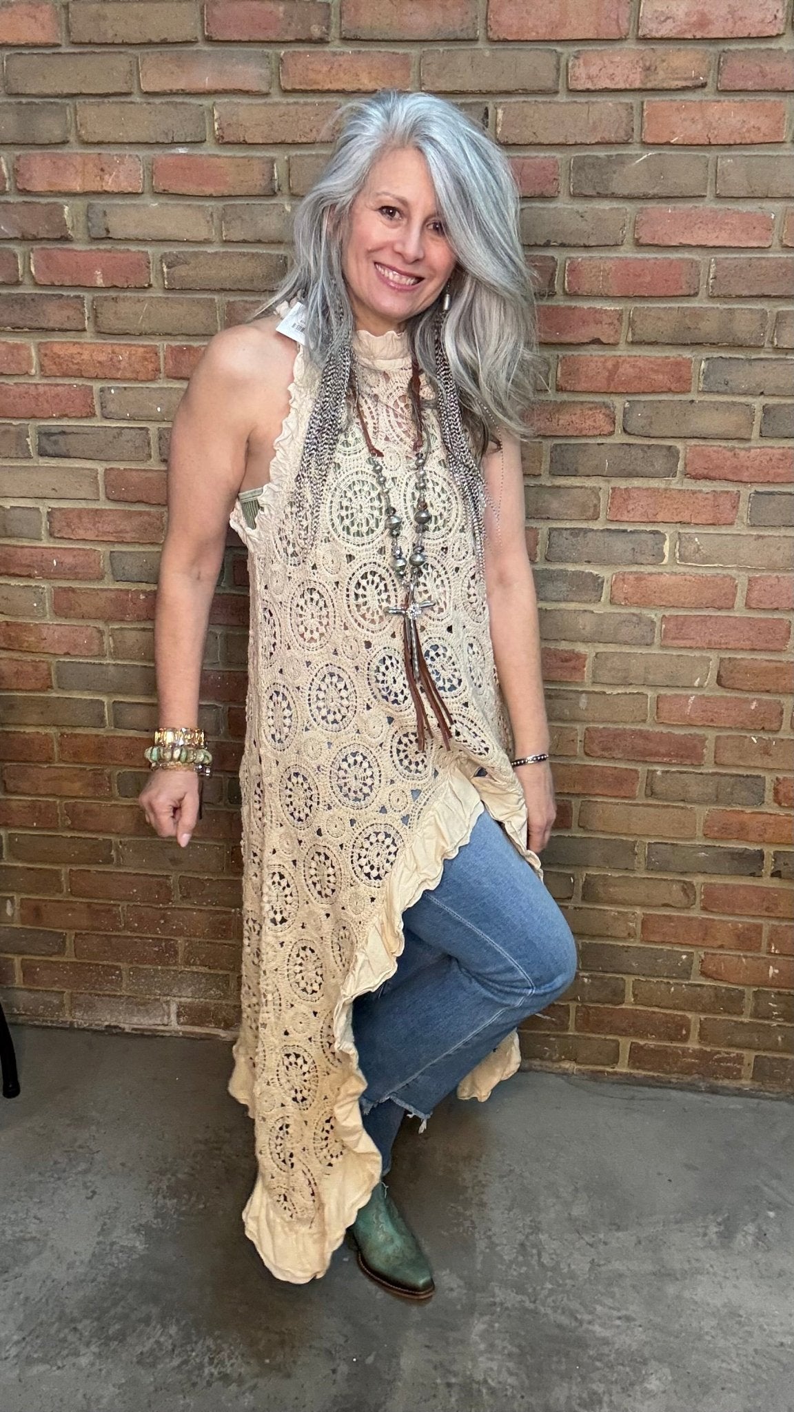 Wanderlight Tunic - Vintage Vault Boutique