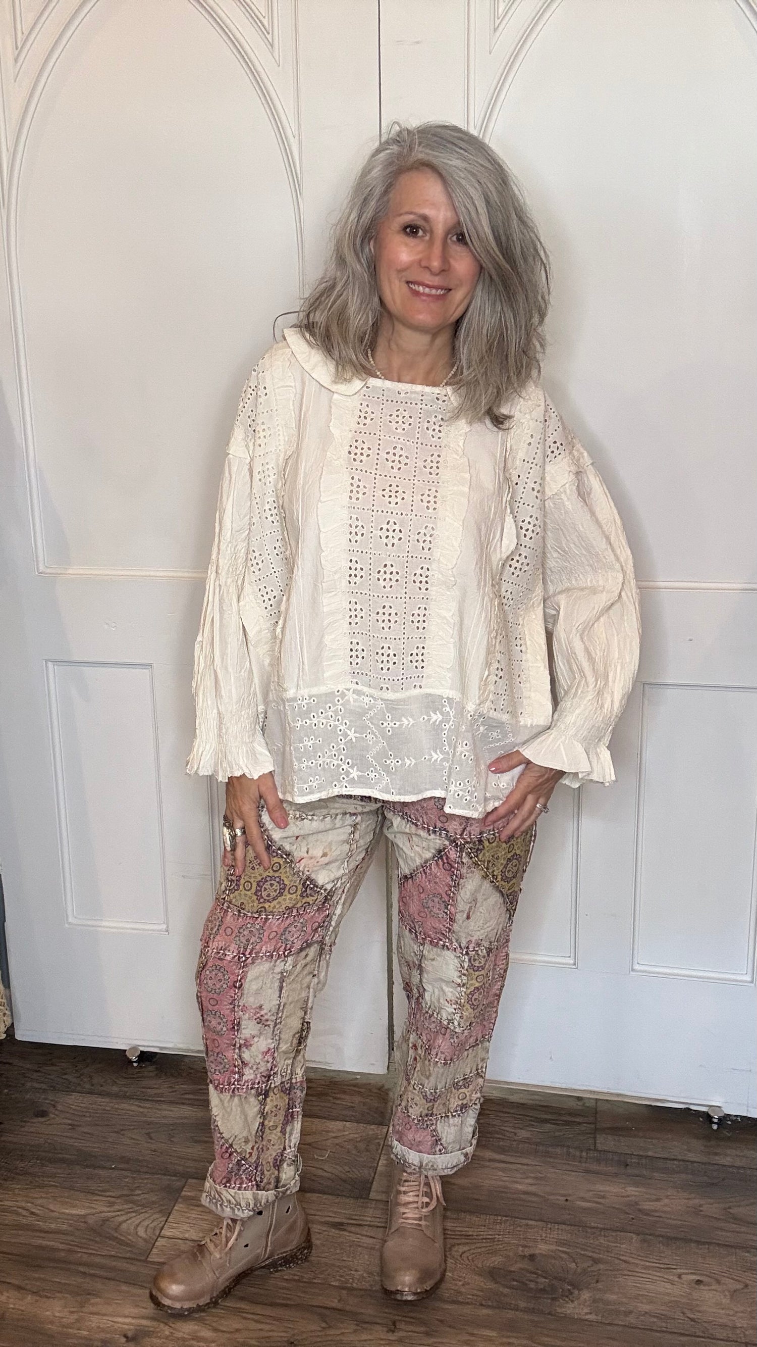 Vintage Mix Cotton Top