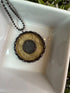 Vintage Bubble Peace Necklace