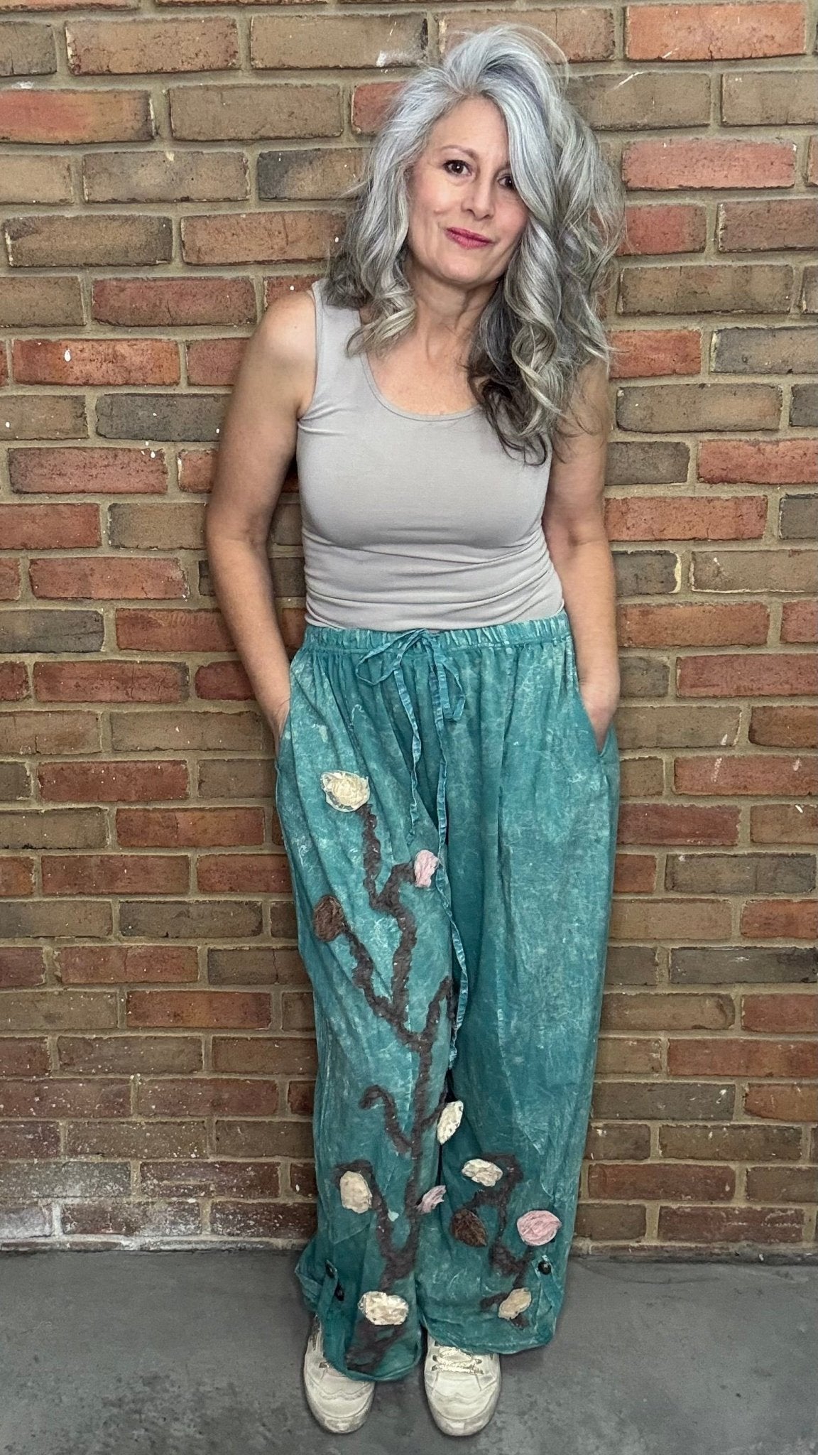 Roses Pant - Vintage Vault Boutique
