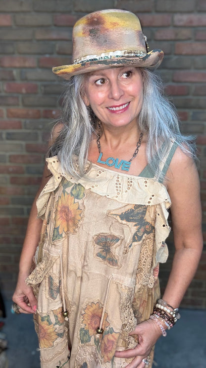 Floral Meadows Overalls