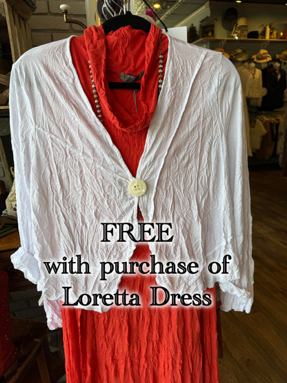 Ginger Jacket Solid White