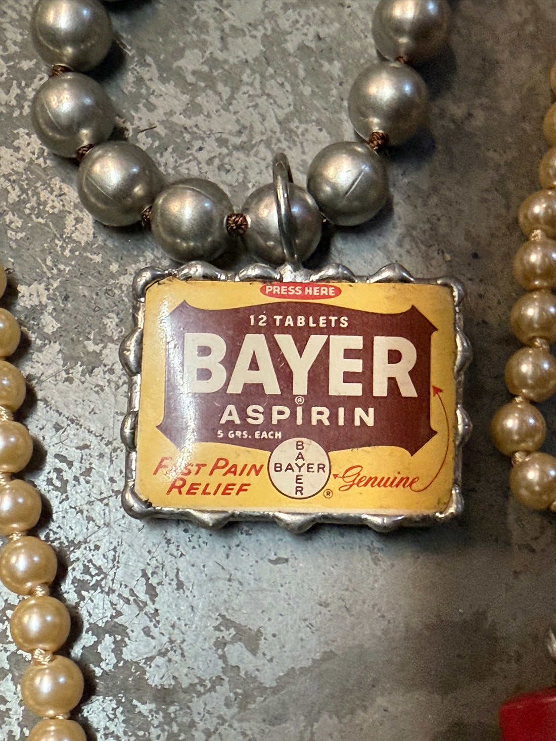 Vintage Drugstore Necklace