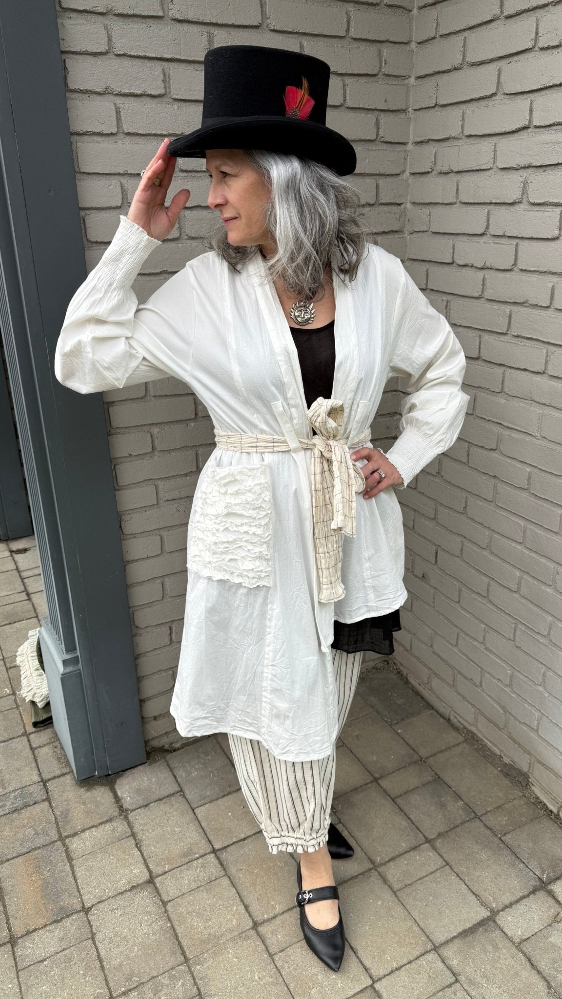 Logan Asymmetric Jacket - Vintage Vault Boutique