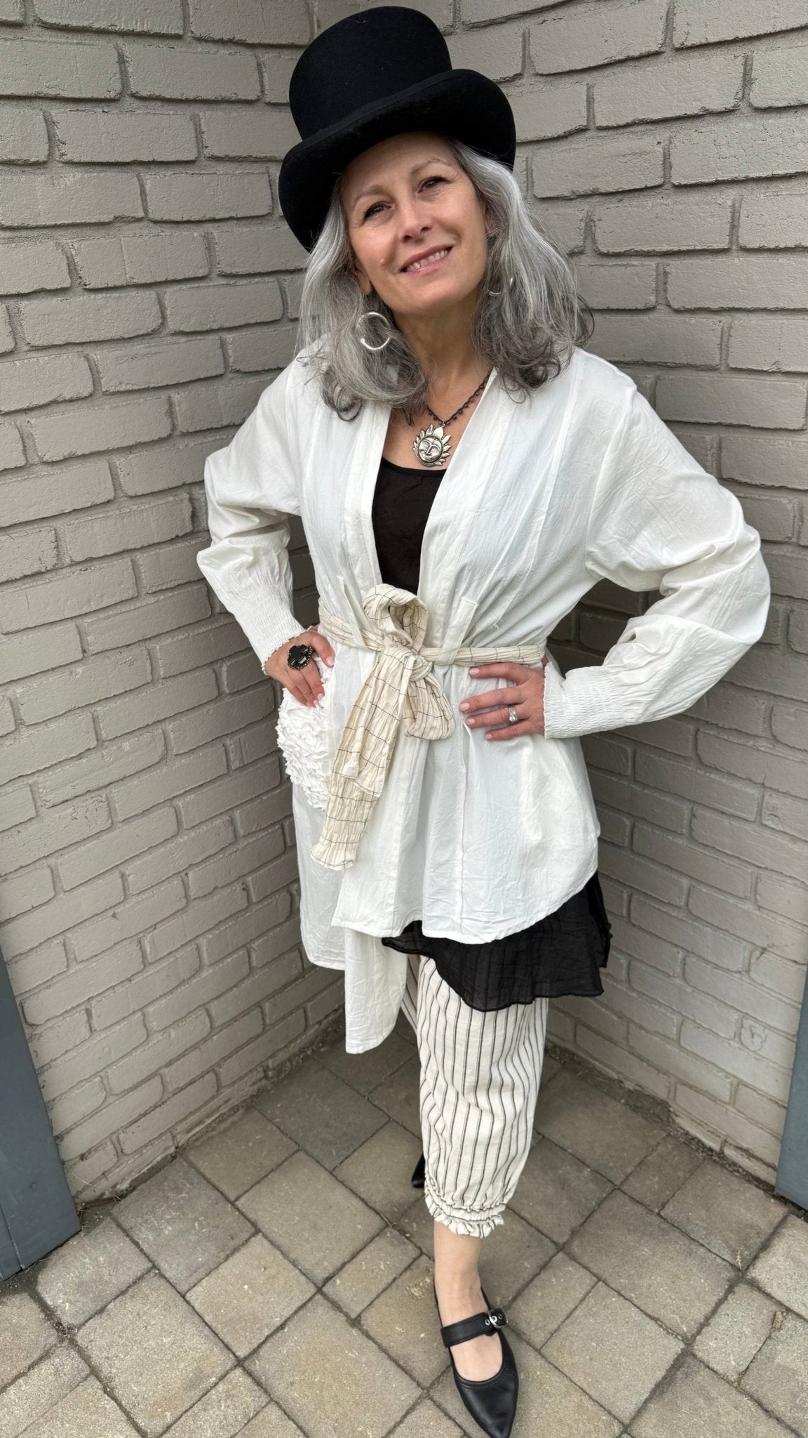 Logan Asymmetric Jacket - Vintage Vault Boutique