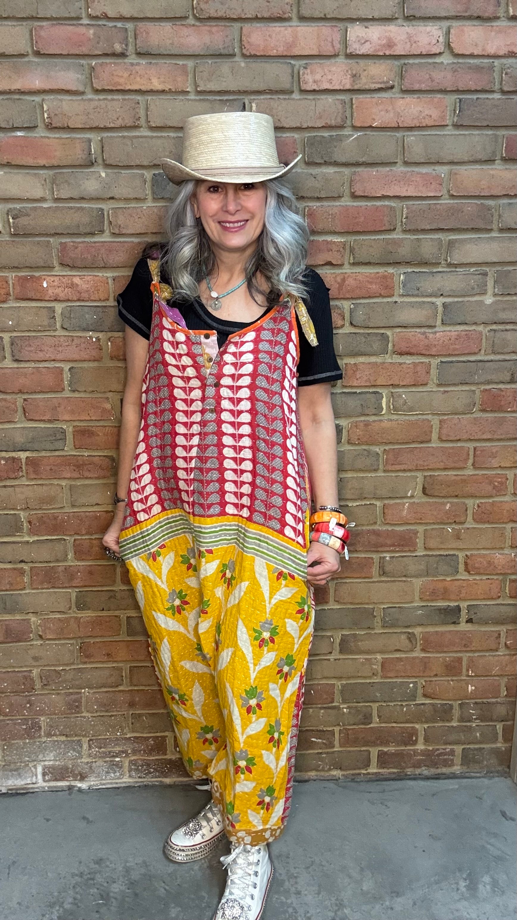 Kantha Sunrise Romper JG-75