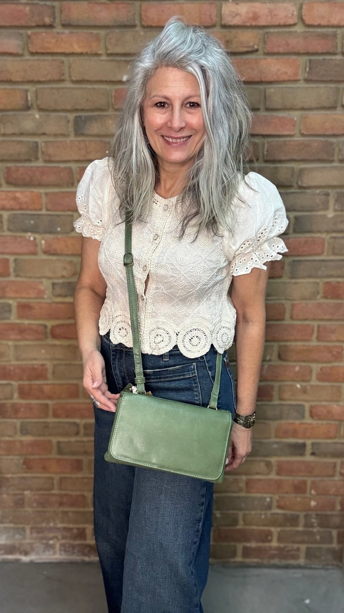 Leather Crossbody Purse - Vintage Vault Boutique
