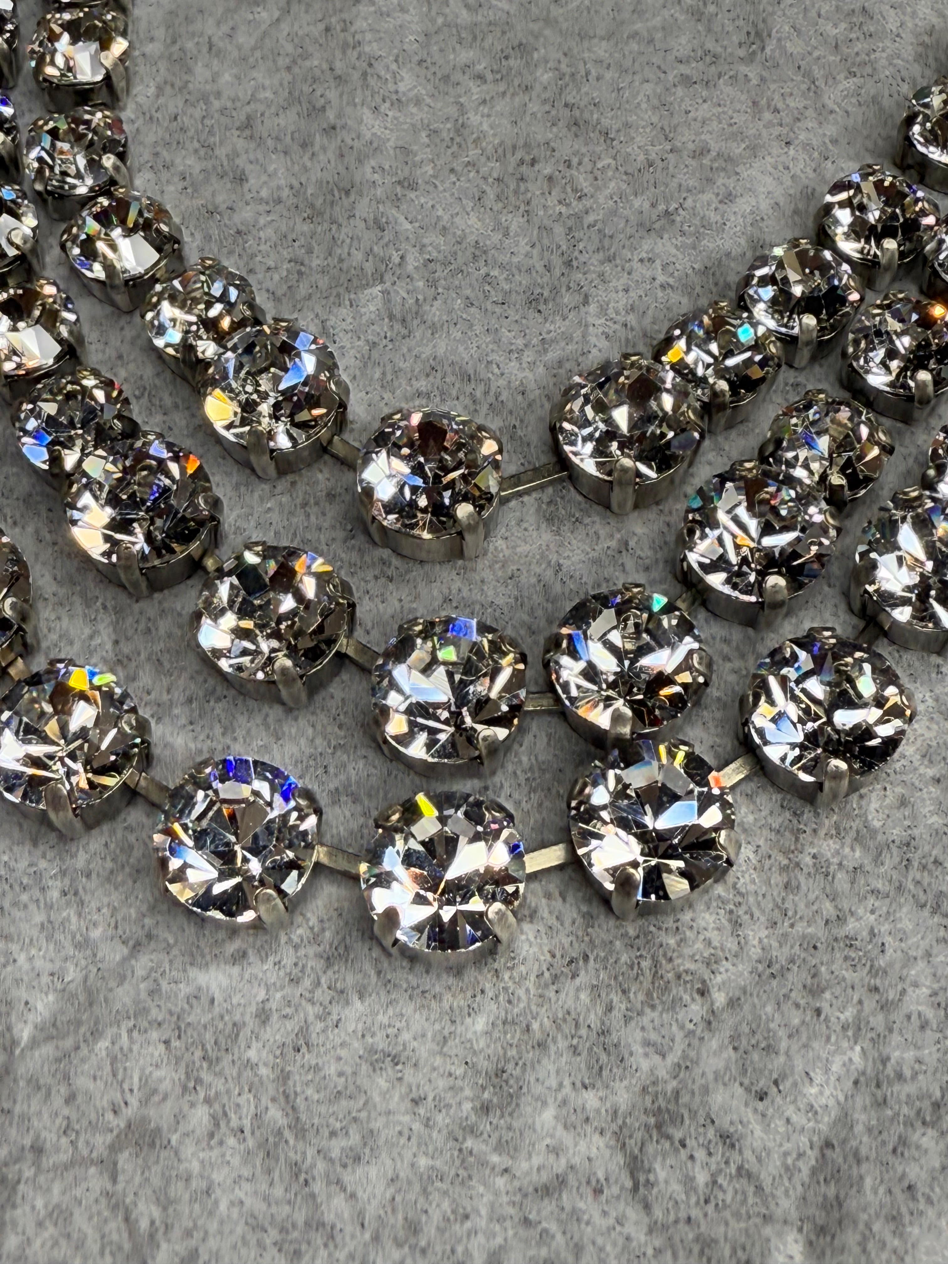 Cinthia Necklace in Antique Silver