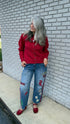 Manjean Embroidery Jeans - Vintage Vault Boutique