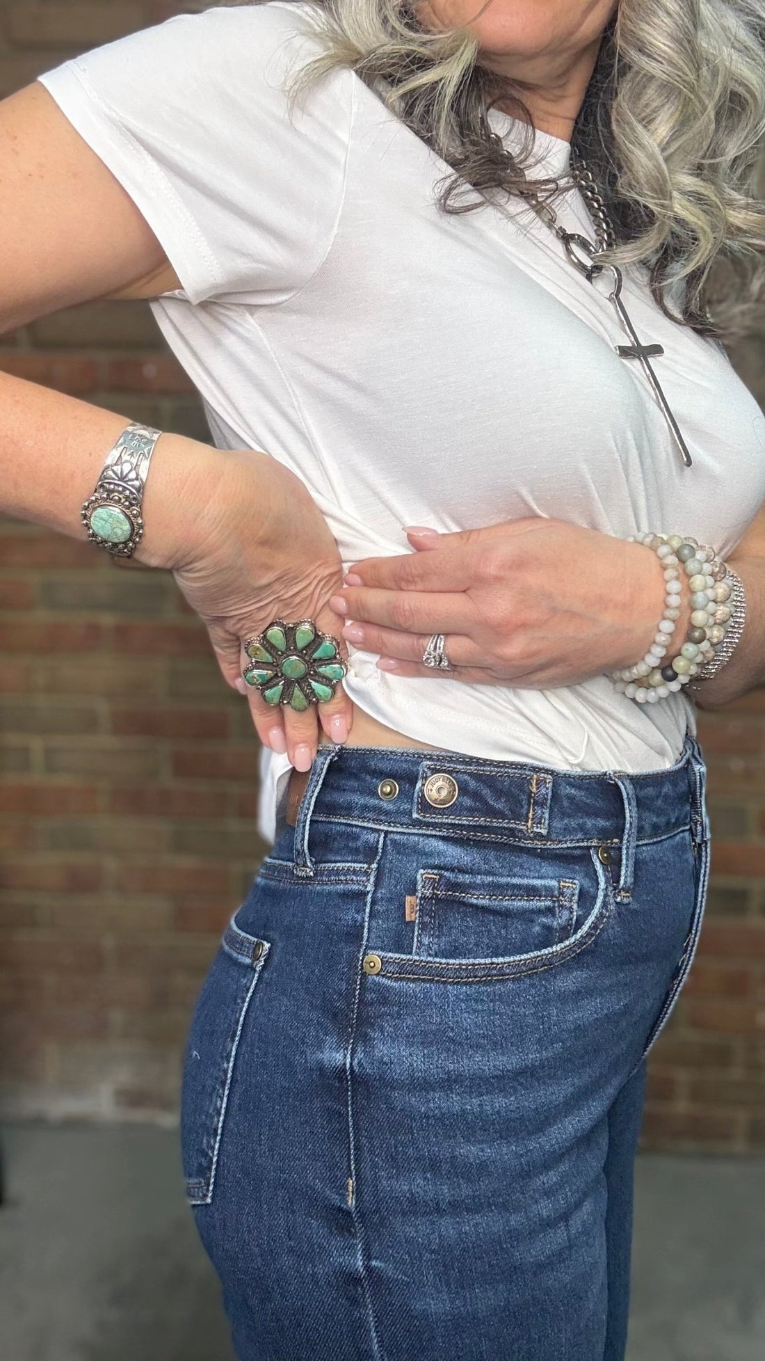 Judy Blue Retro Wide Leg - Vintage Vault Boutique