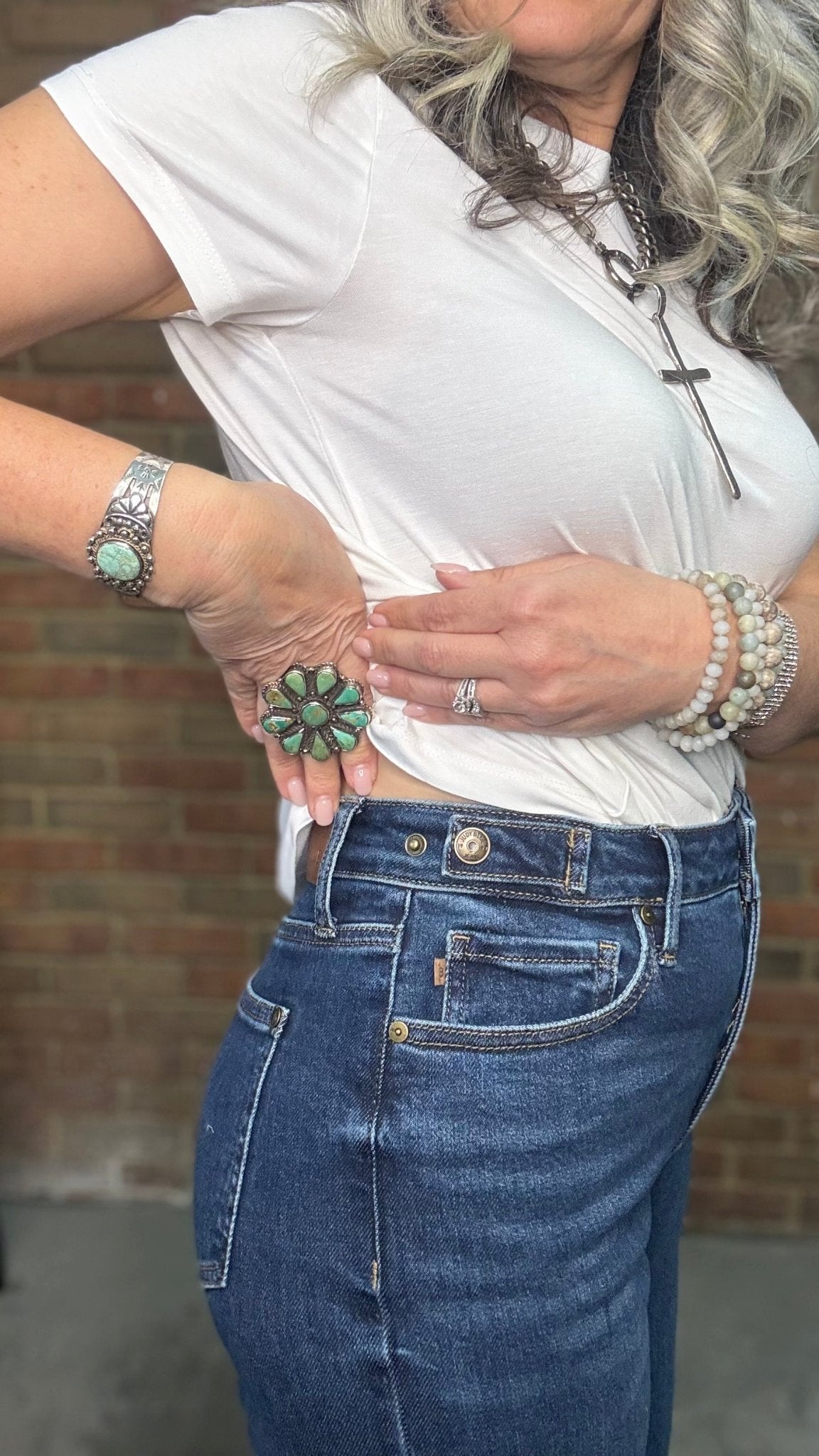 Judy Blue Retro Wide Leg - Vintage Vault Boutique