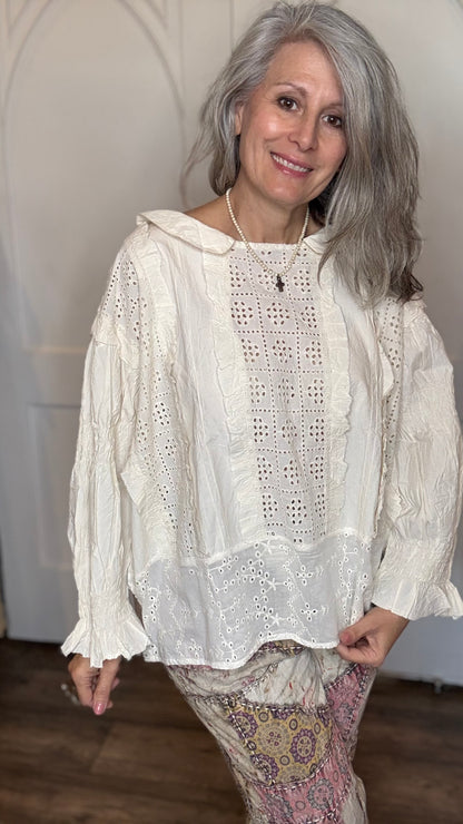 Vintage Mix Cotton Top