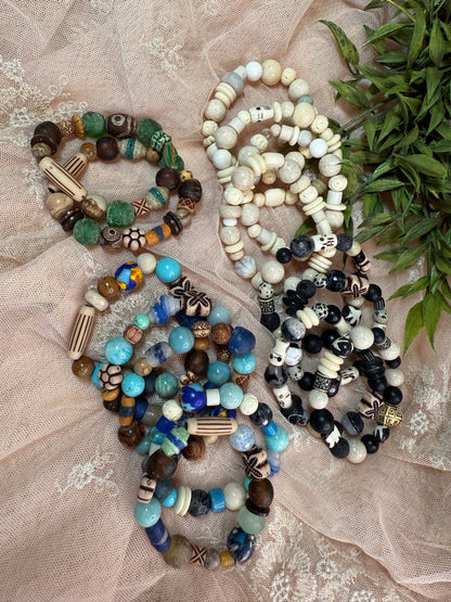 Mix Beaded Stretch Bracelets