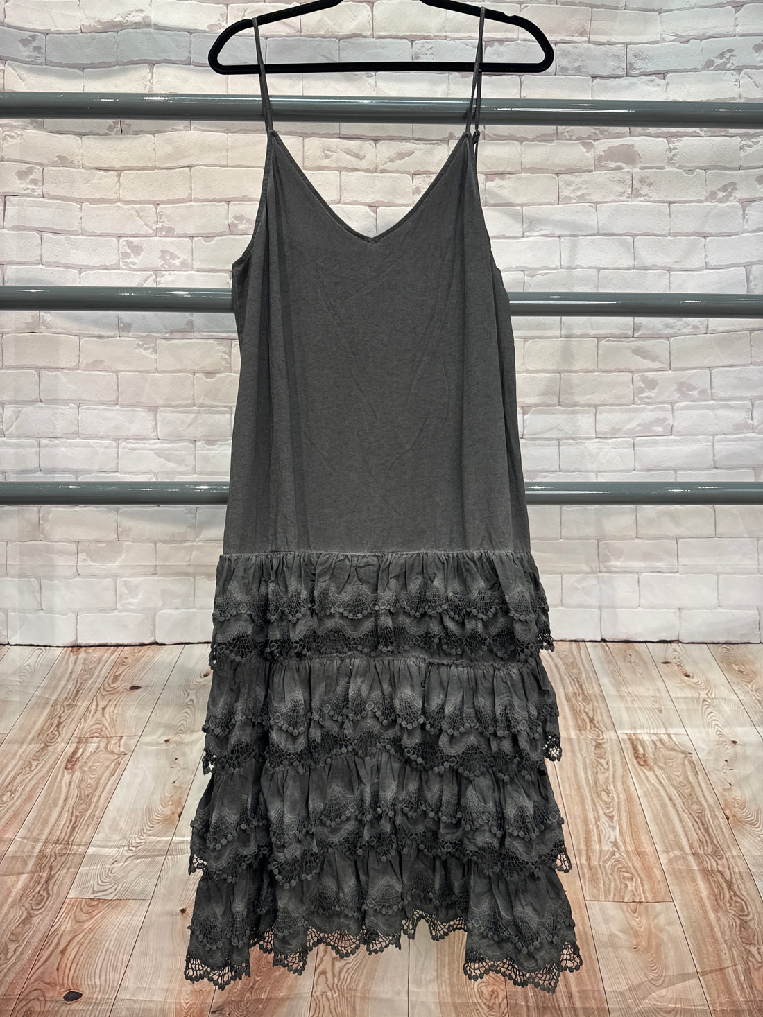 Vintage Slip Dress Black