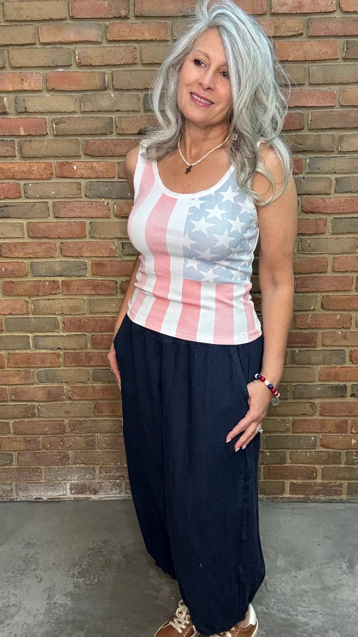 American Tank Top - Vintage Vault Boutique