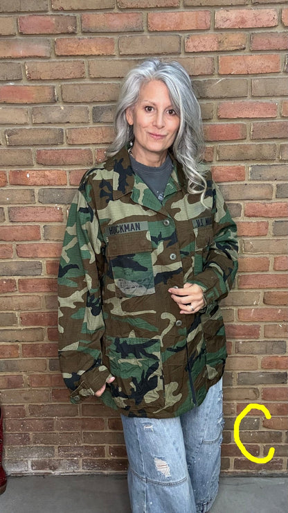 The Rolling Stones Camo Jacket - Vintage Vault Boutique