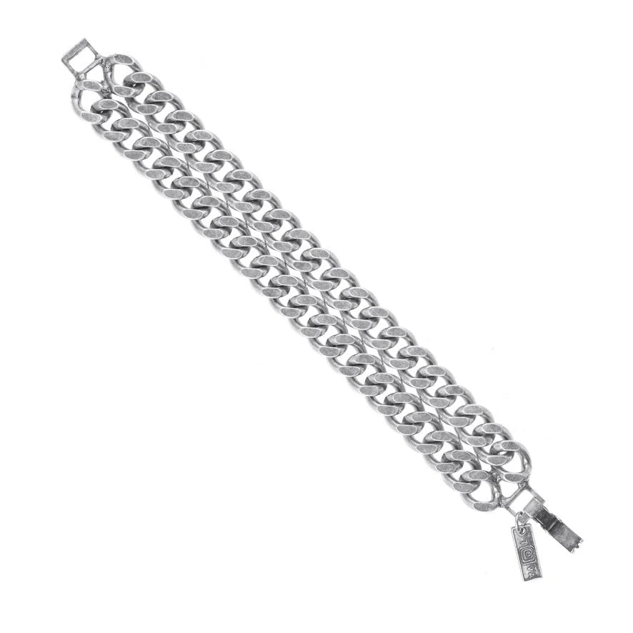 Jeri Double Row Bracelet - Vintage Vault Boutique