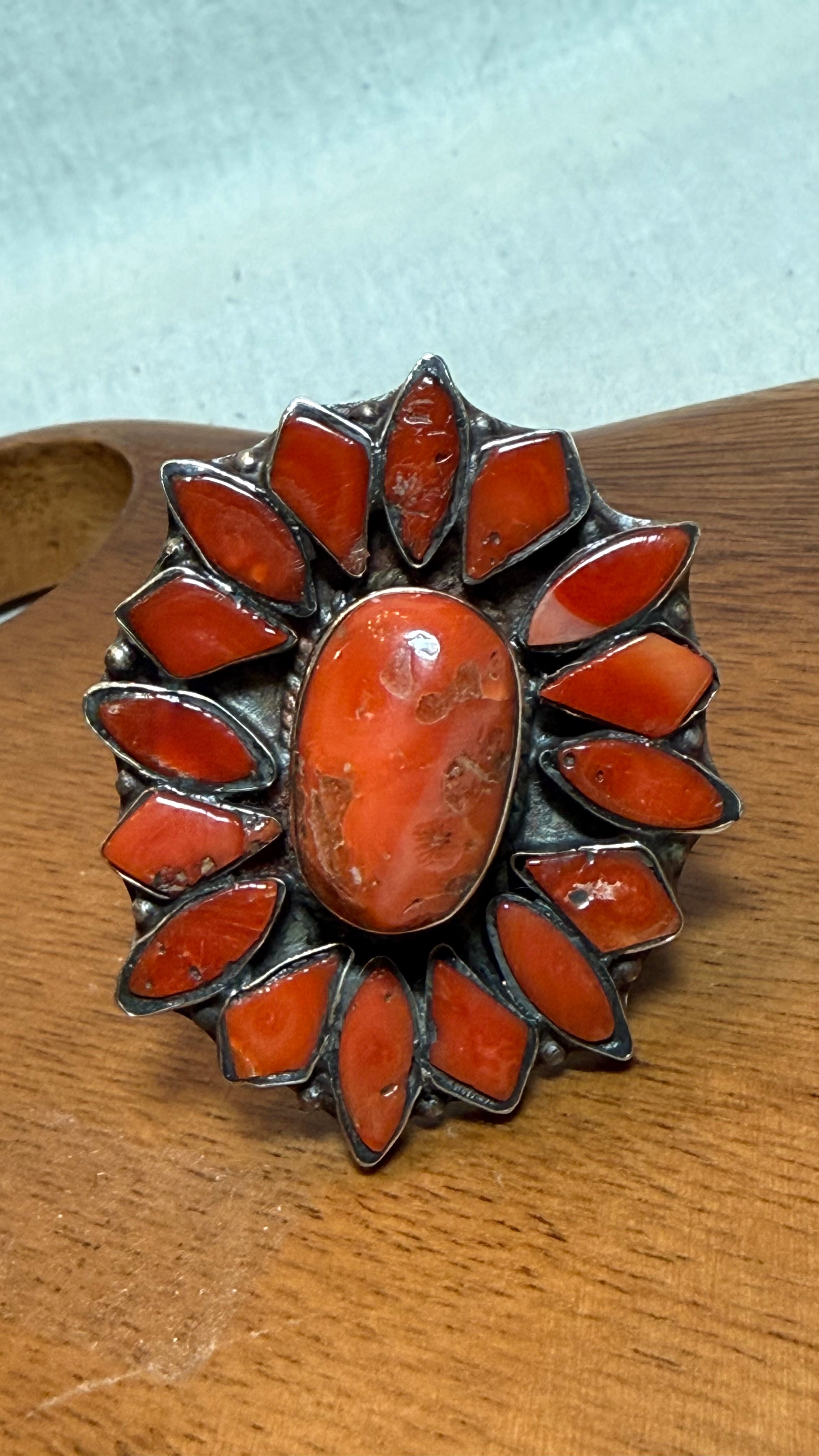 Coral Sun Ring