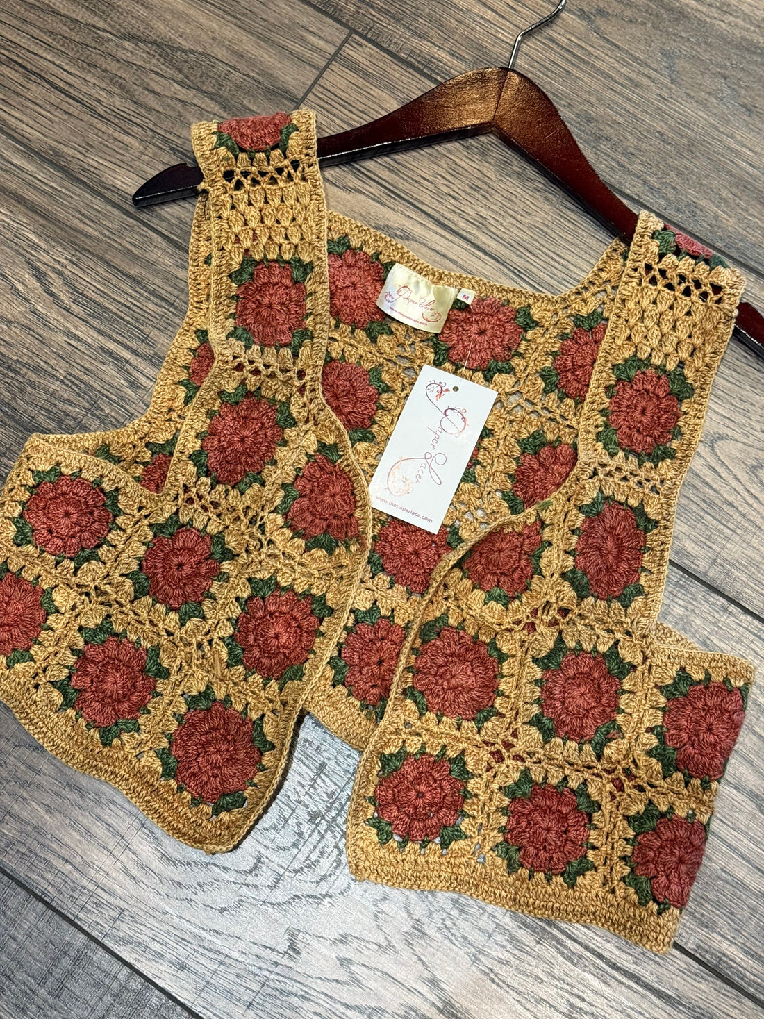 Short Crochet Vest