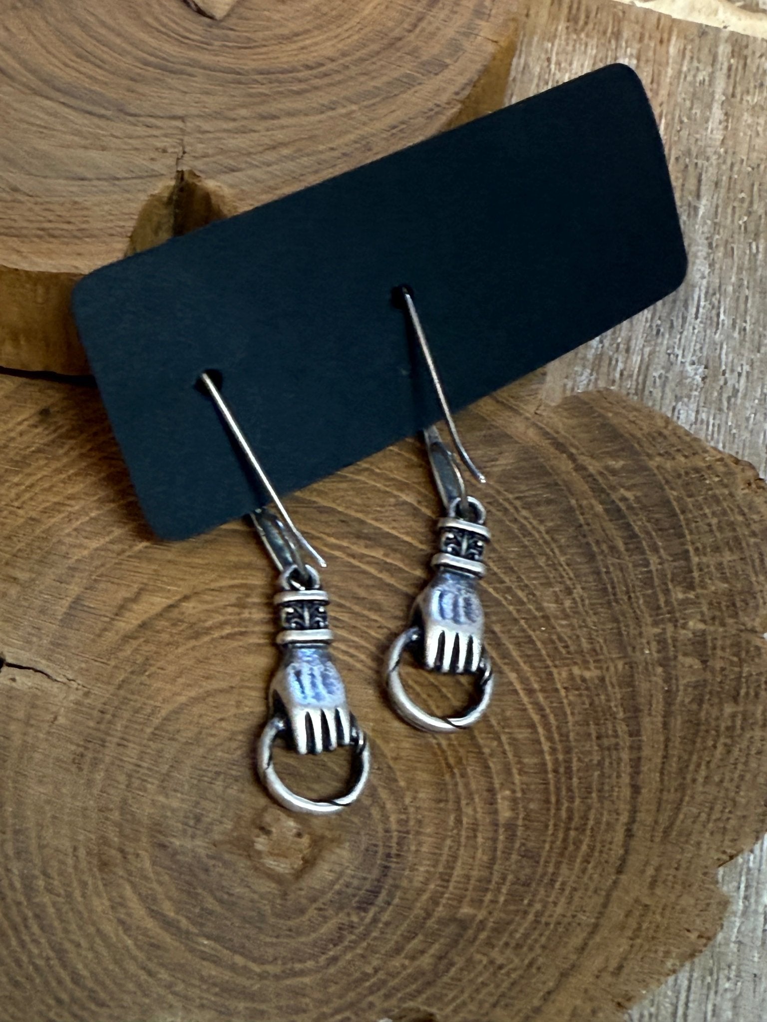 Hand Earring - Vintage Vault Boutique