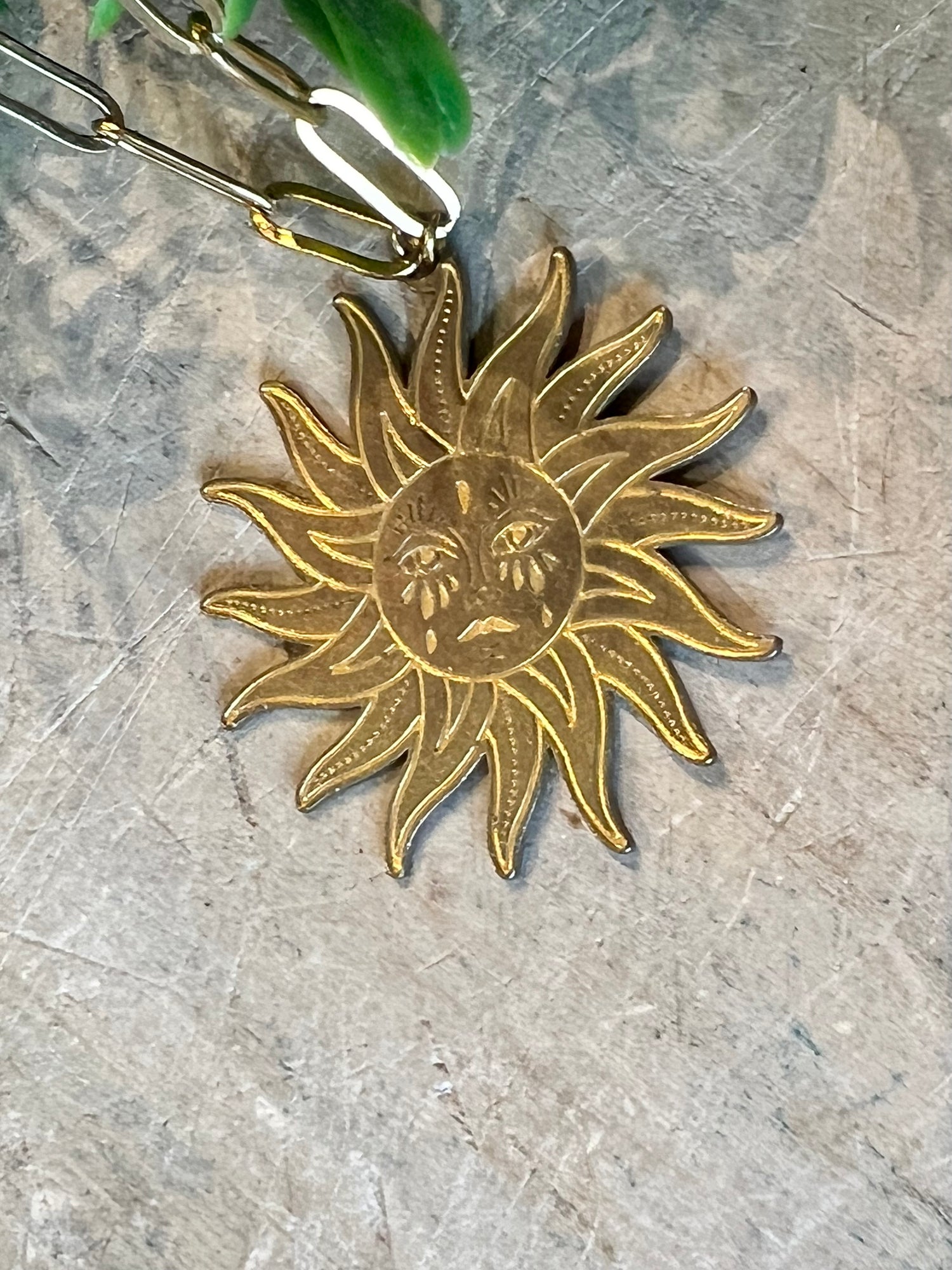 Walk on Sun Necklace